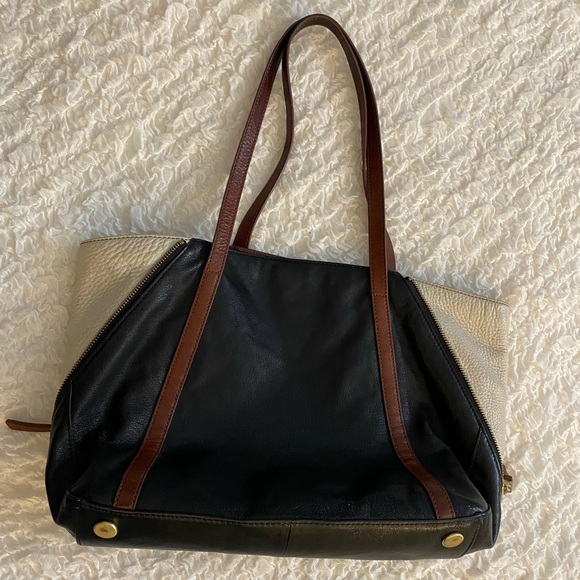 Fossil  Extendable Leather Tote - Picture 2 of 7